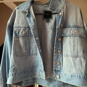 NEVER WORN JEAN JACKET